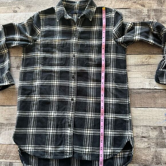 Madewell Flannel Ex-Boyfriend Shirt in Rutherford Plaid | XS - Picture 6 of 8